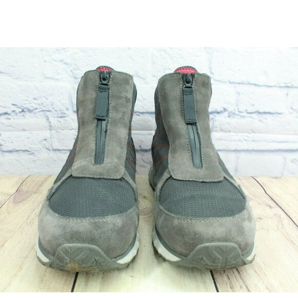 LL Bean Snow Sneaker 5 Gray Suede Waterproof Insulated Winter Boots Size 10.5 M - Picture 4 of 9
